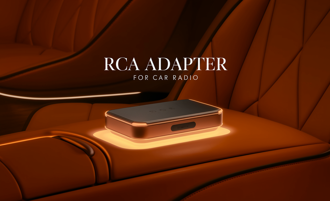 Rca Adapter For Car Radio