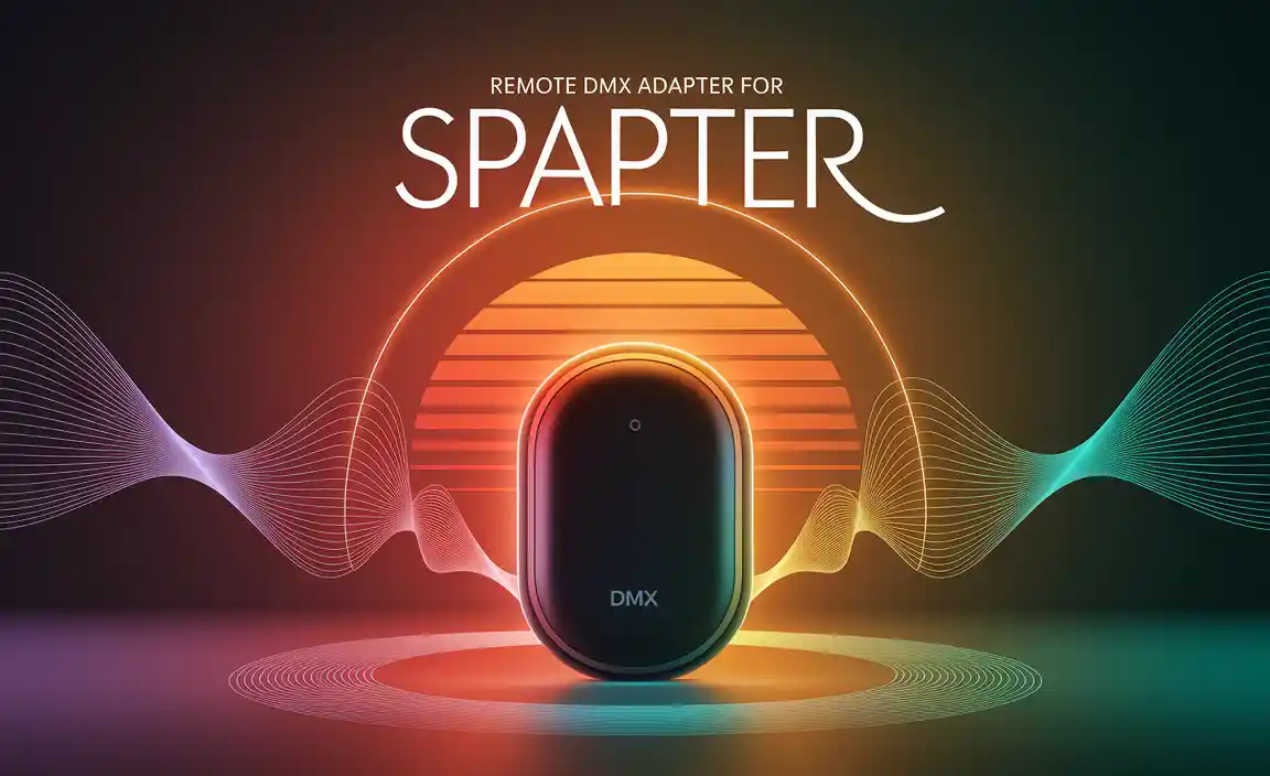 Remote Dmx Adapter For Speaker