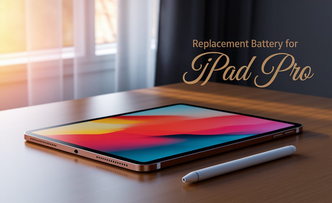 Replacement Battery For Ipad Pro