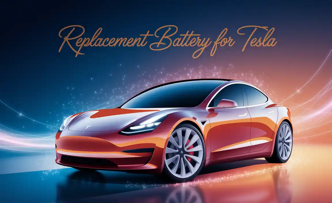 Replacement Battery For Tesla