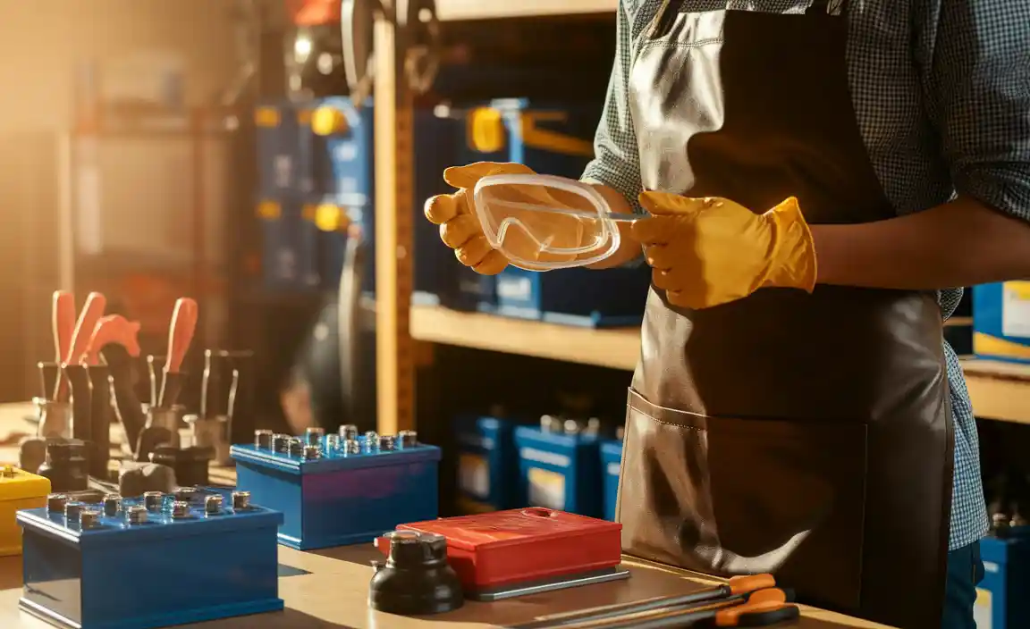 Safety Precautions When Handling Battery Acid