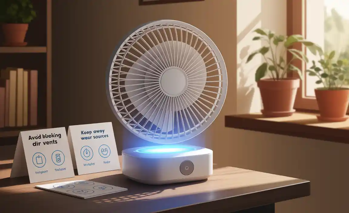 Safety Tips for Using Battery Operated Fans