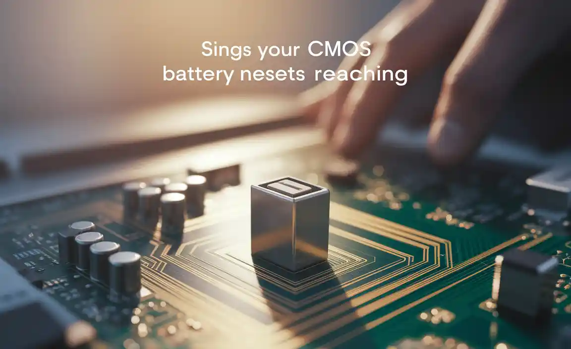 Signs Your CMOS Battery Needs Replacement