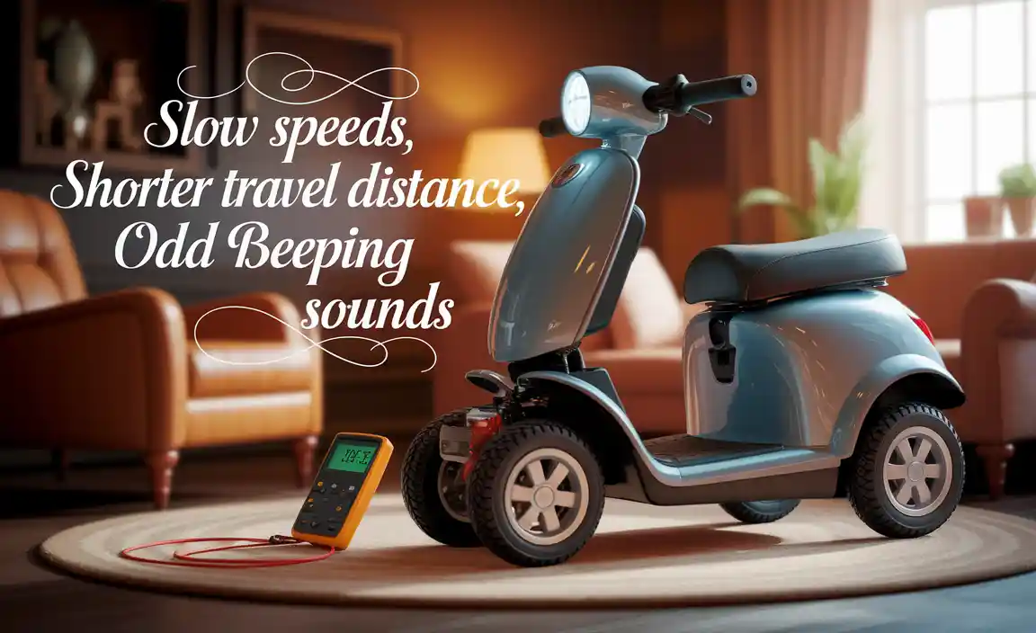 Signs Your Mobility Scooter Battery Needs Replacement