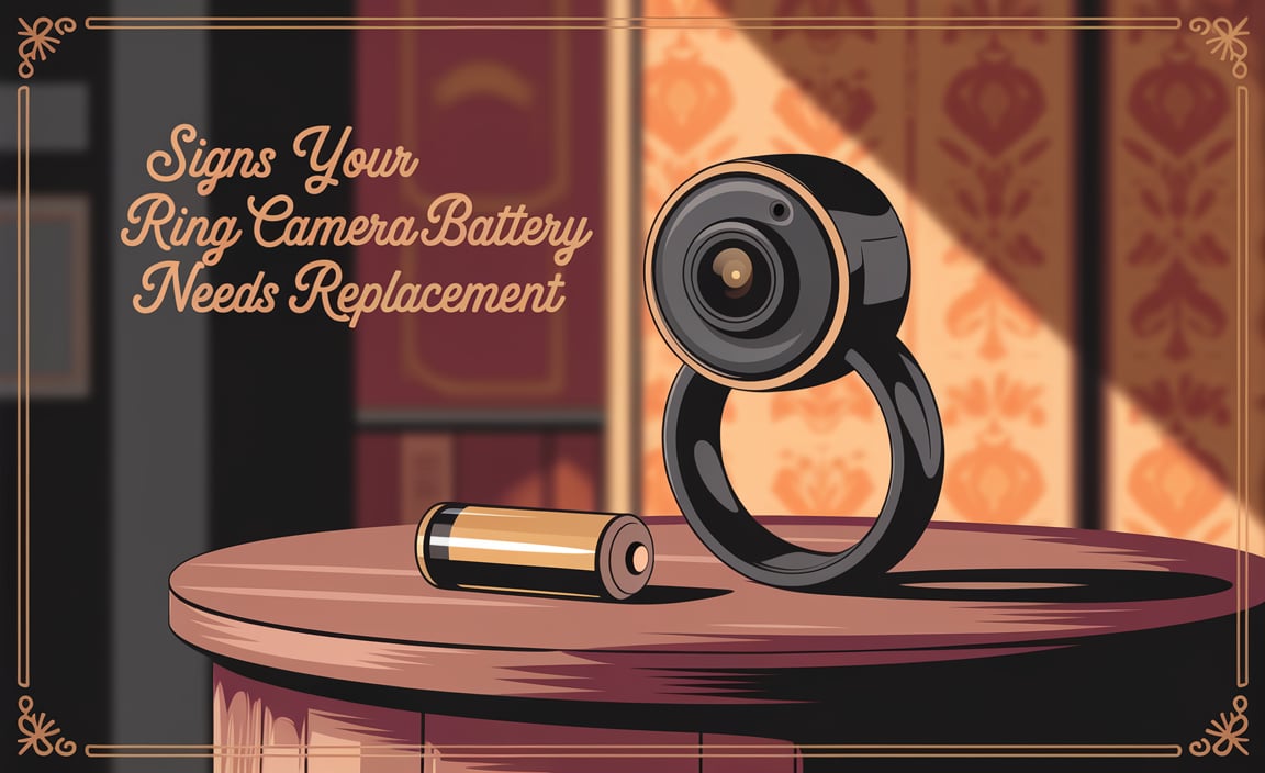 Signs Your Ring Camera Battery Needs Replacement