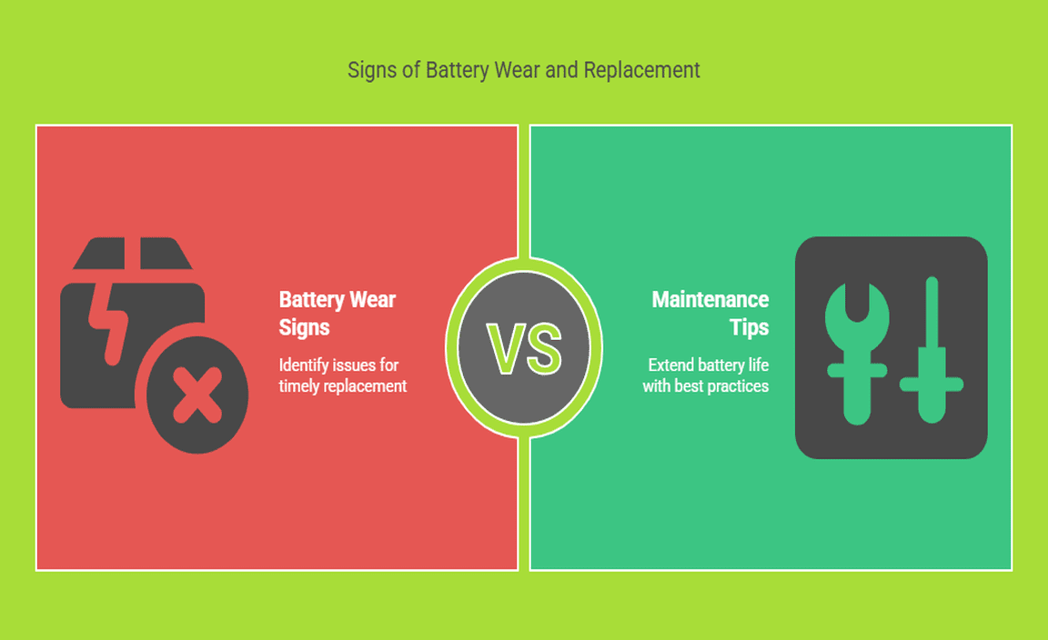 Signs of Battery Wear and Replacement