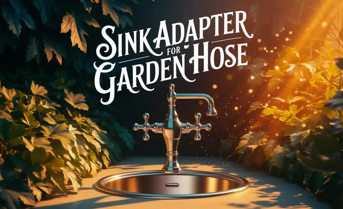 Sink Adapter For Garden Hose