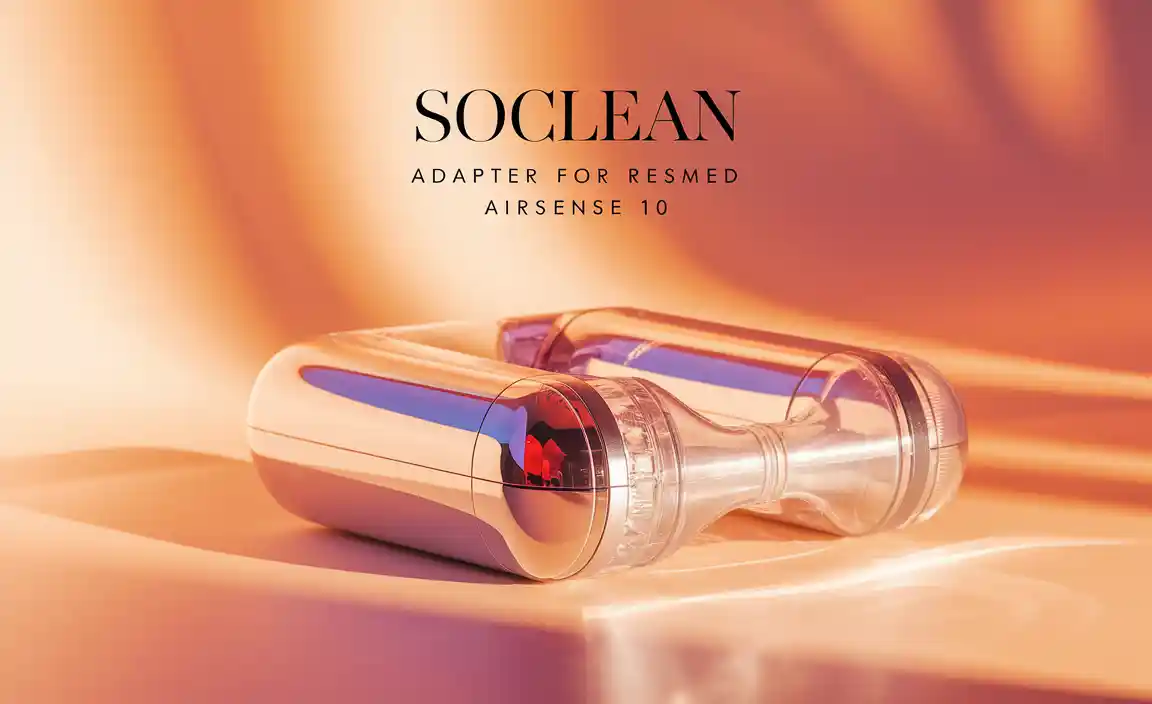 Soclean Adapter For Resmed Airsense 10