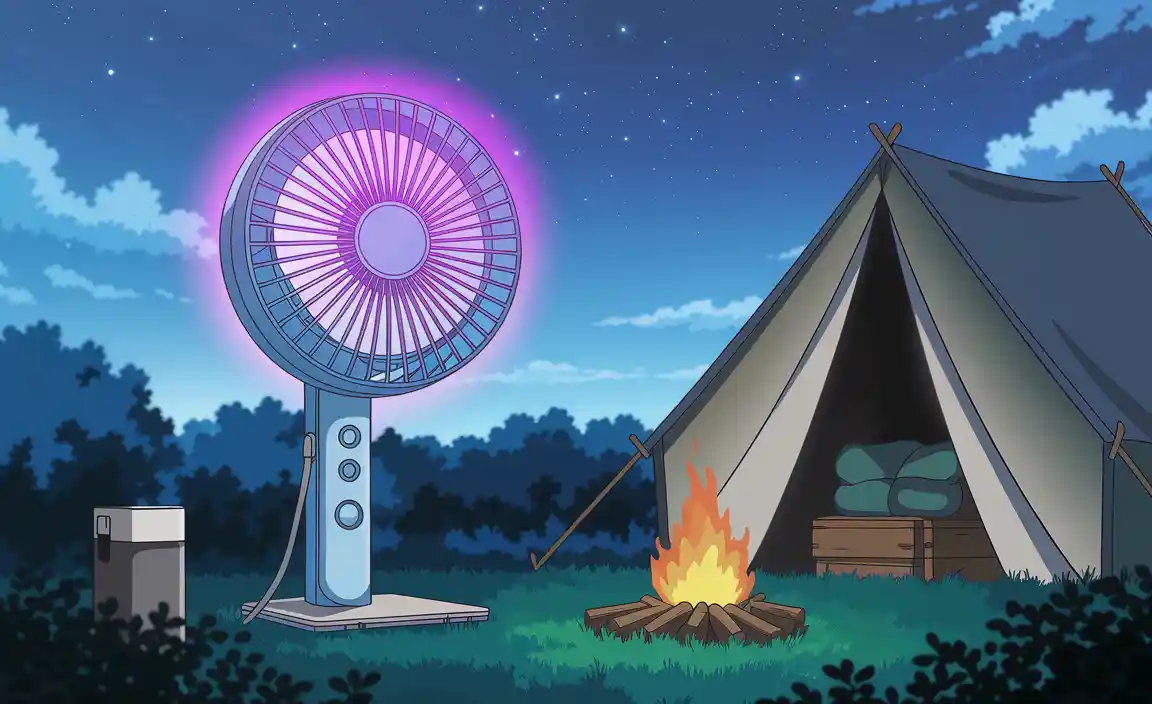 The Best Battery Operated Fan For Camping Adventures