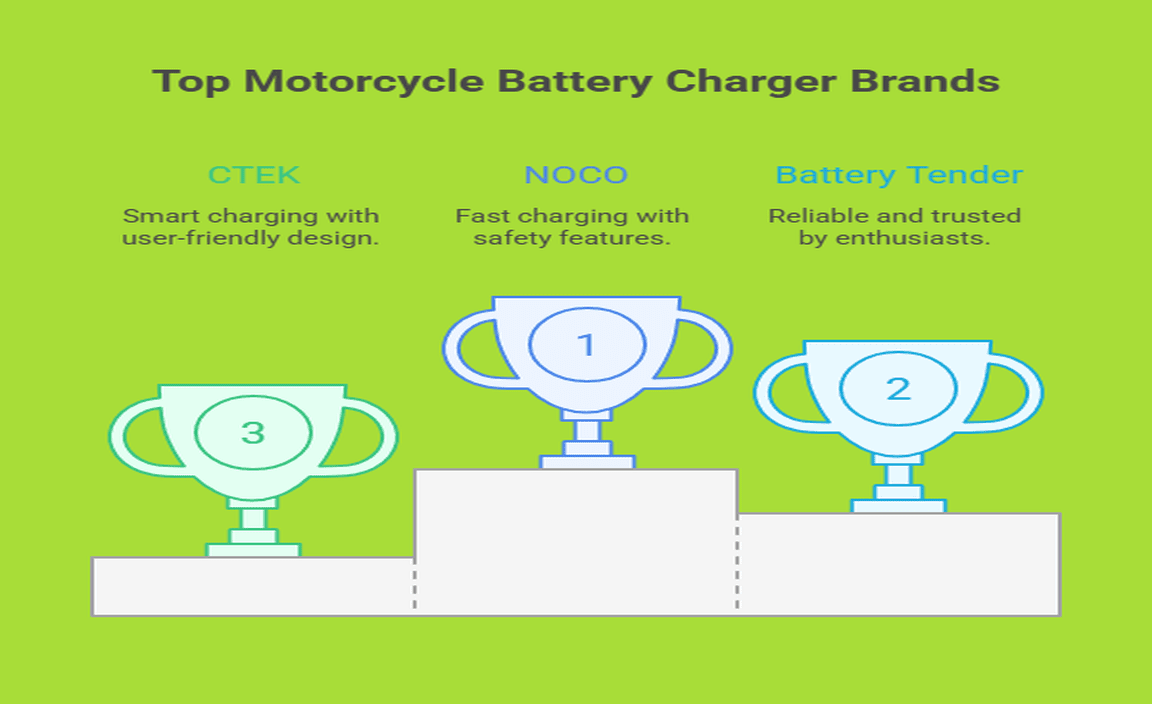 Top Brands and Models of Motorcycle Battery Chargers