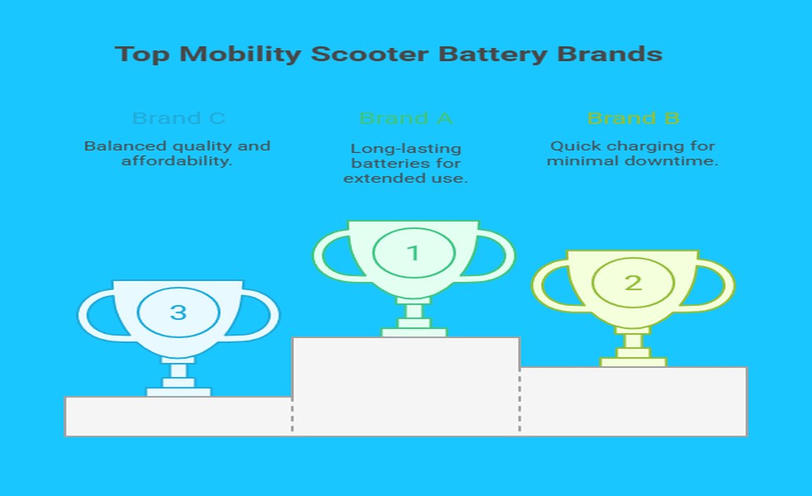 Top Brands for Mobility Scooter Batteries