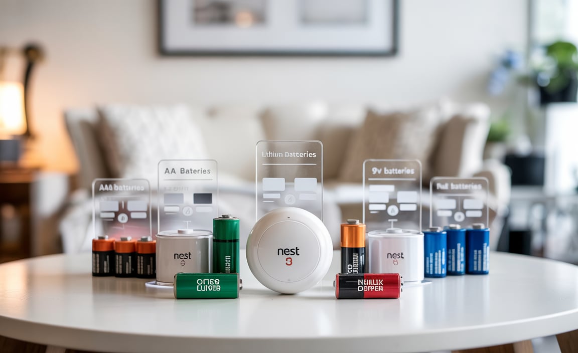 Types of Batteries Compatible with Nest Smoke Alarms