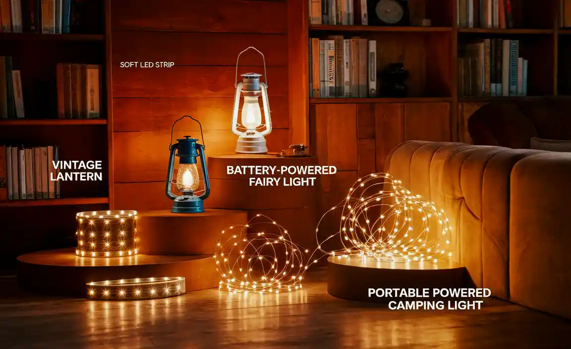 Types of Battery Operated Lights