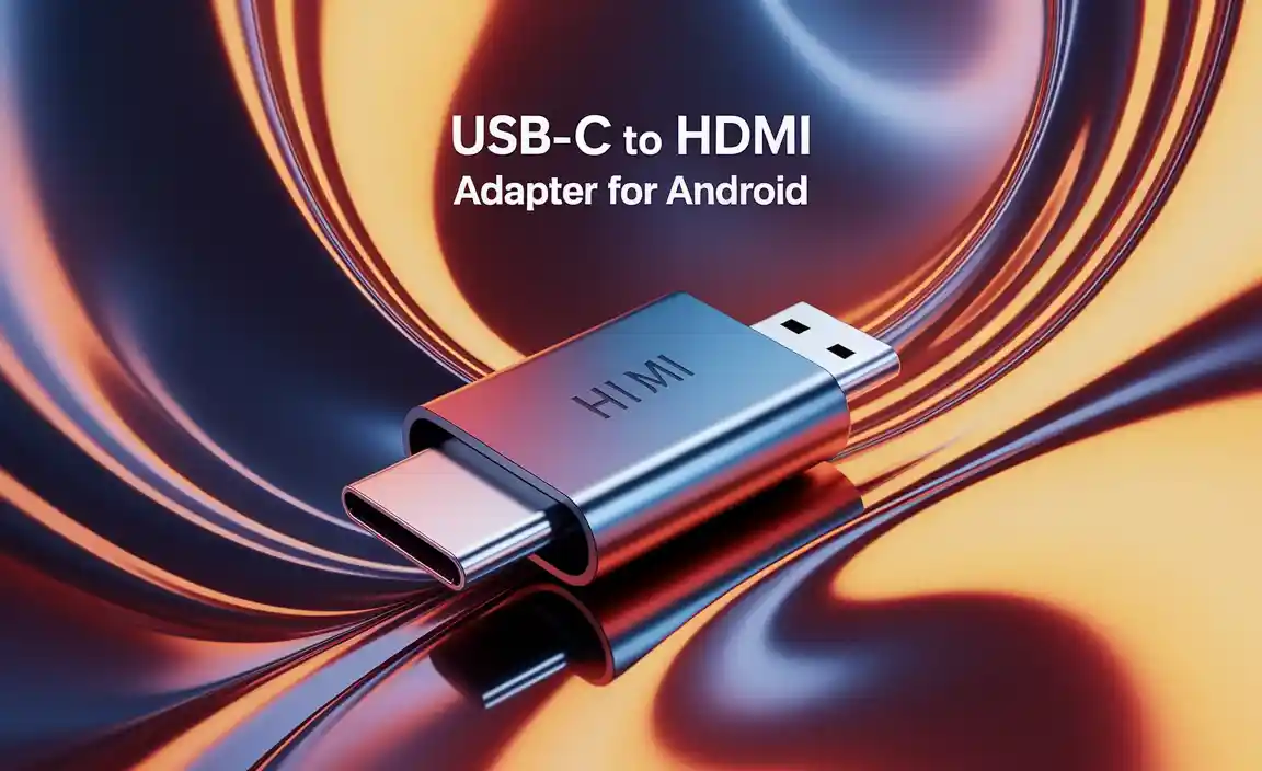 Usb-C To Hdmi Adapter For Android