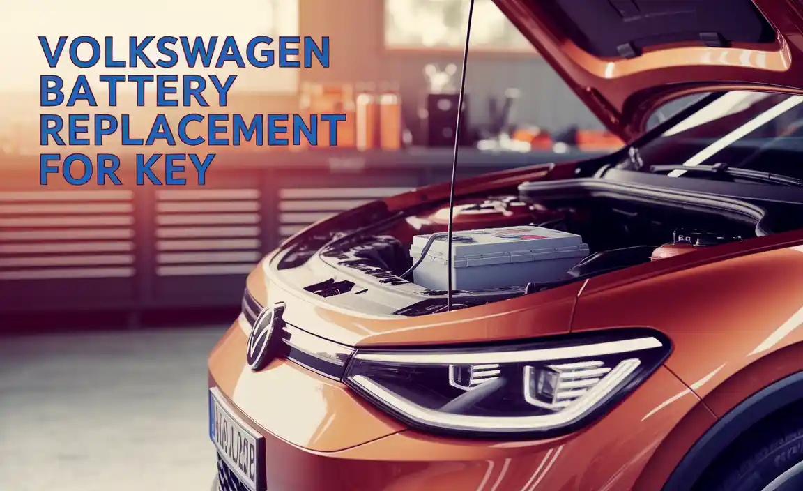 Volkswagen Battery Replacement For Key