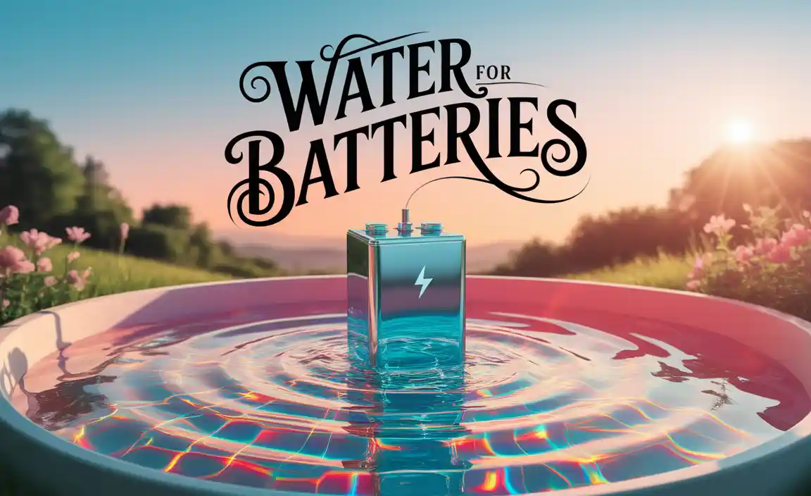 Water For Batteries