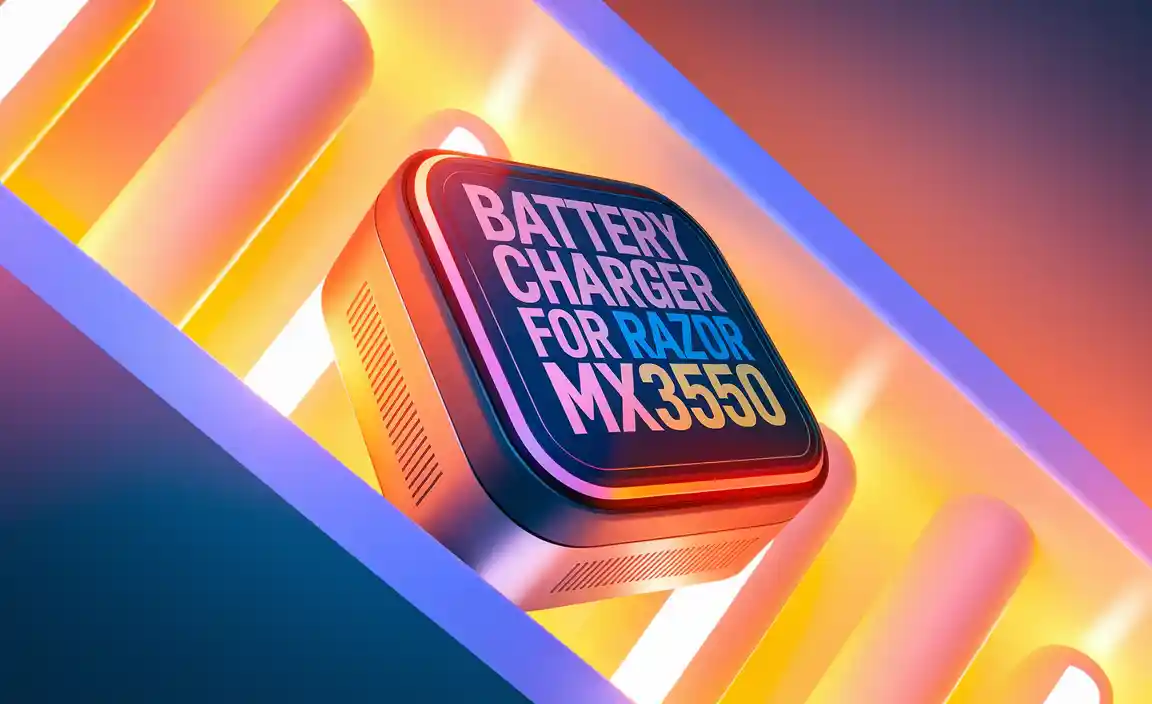 Where to Buy Battery Chargers for Razor MX350