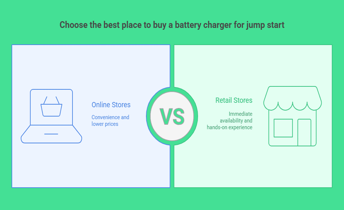 Where to Buy a Reliable Battery Charger for Jump Start