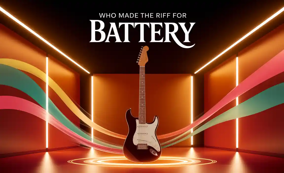 Who Made The Riff For Battery