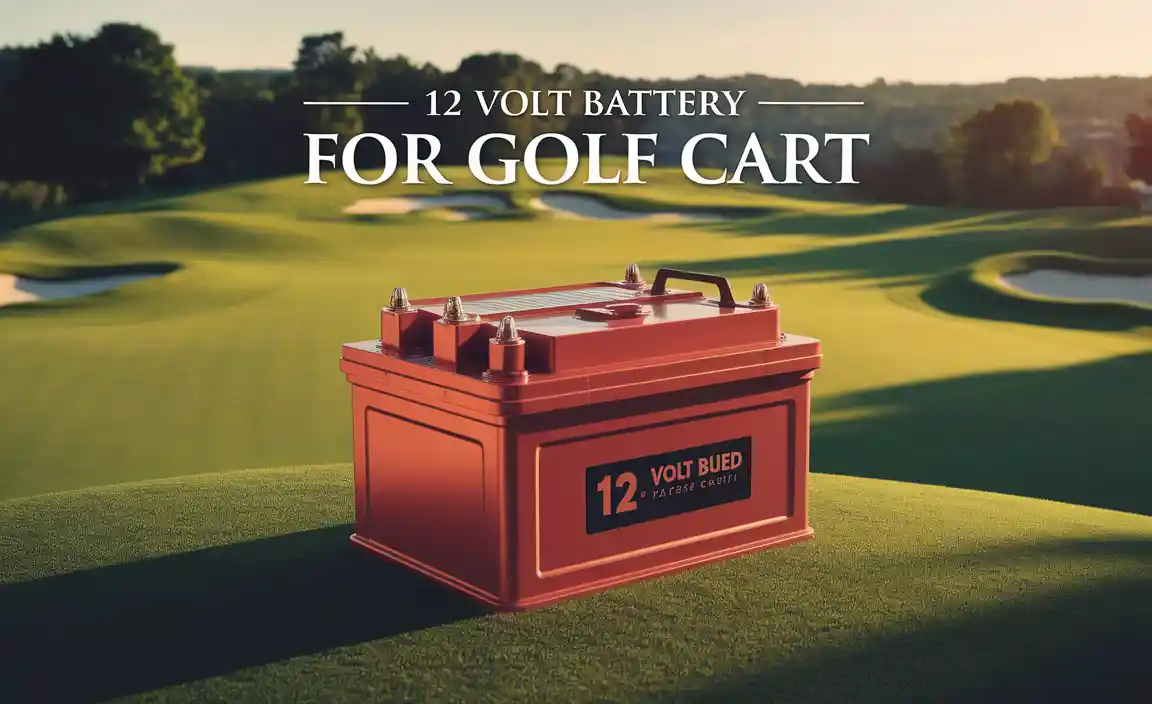12 Volt Battery For Golf Cart