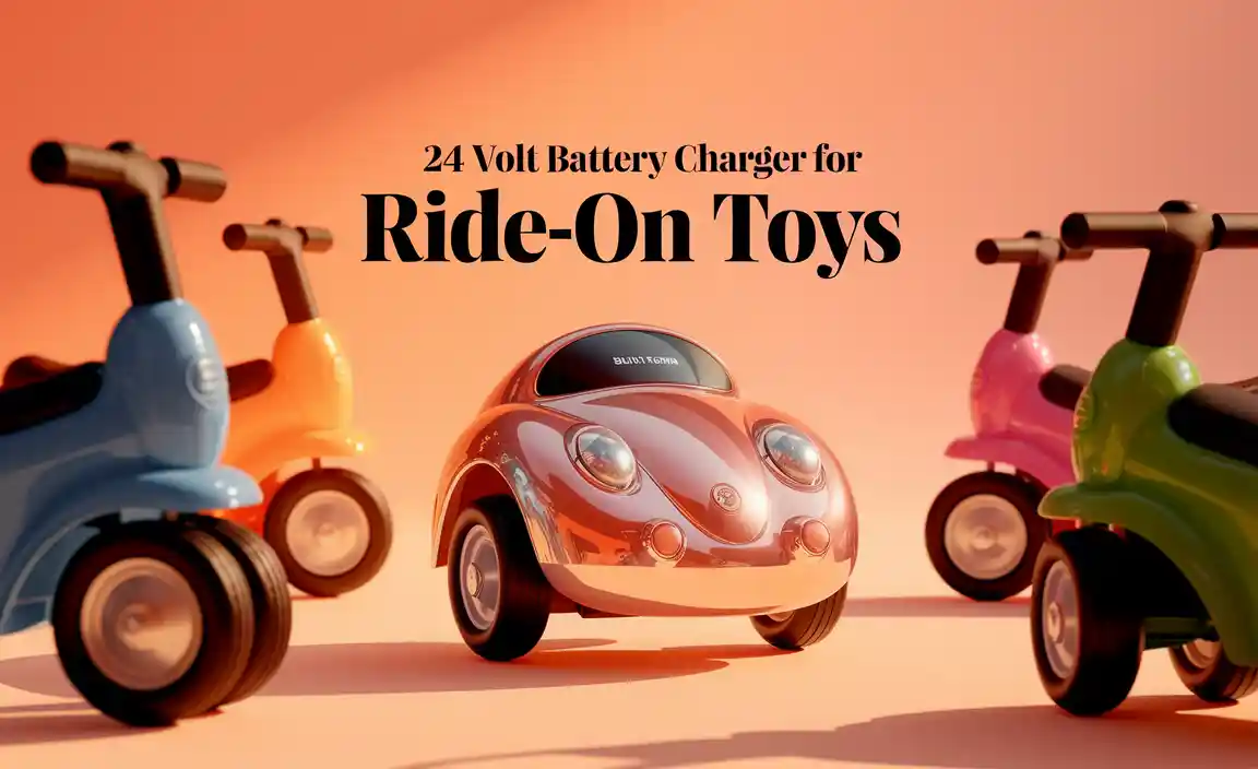 24 Volt Battery Charger For Ride On Toys