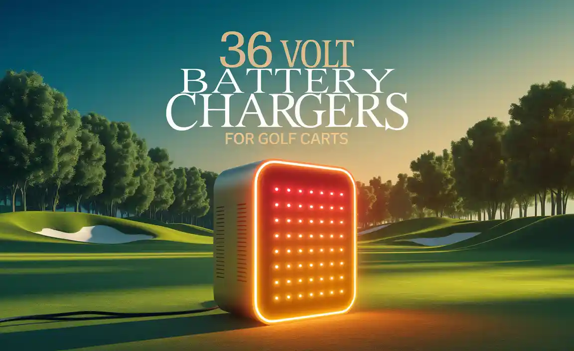 36 Volt Battery Chargers For Golf Carts