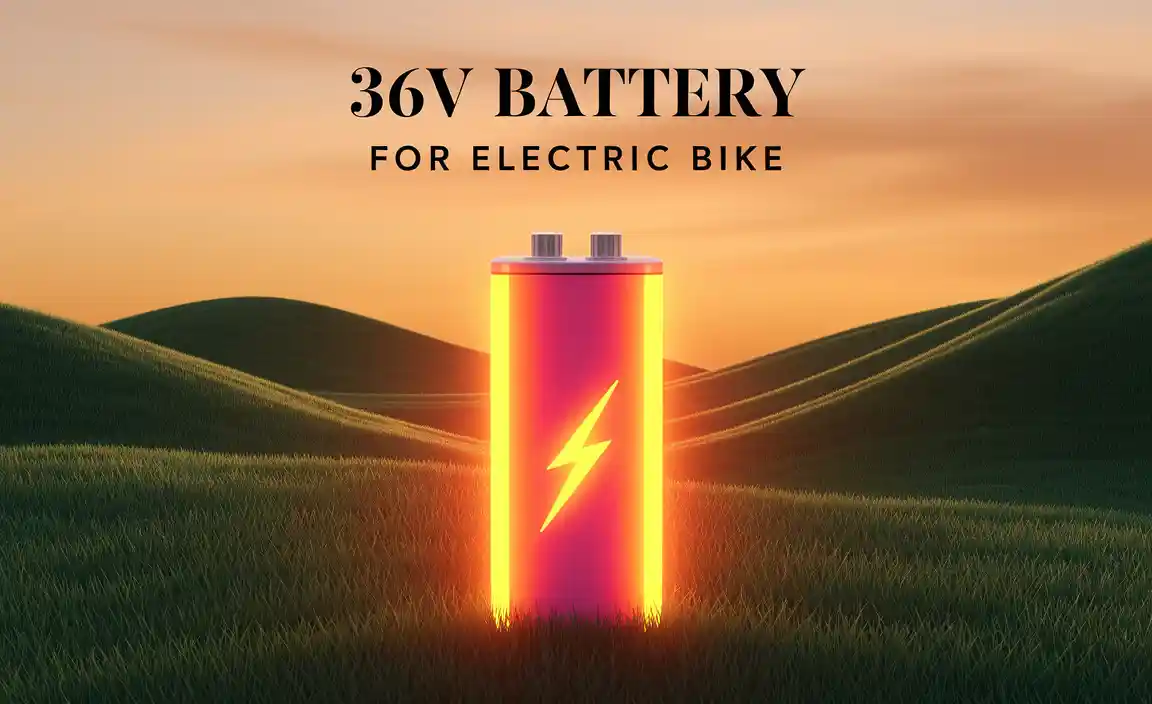 36V Battery For Electric Bike