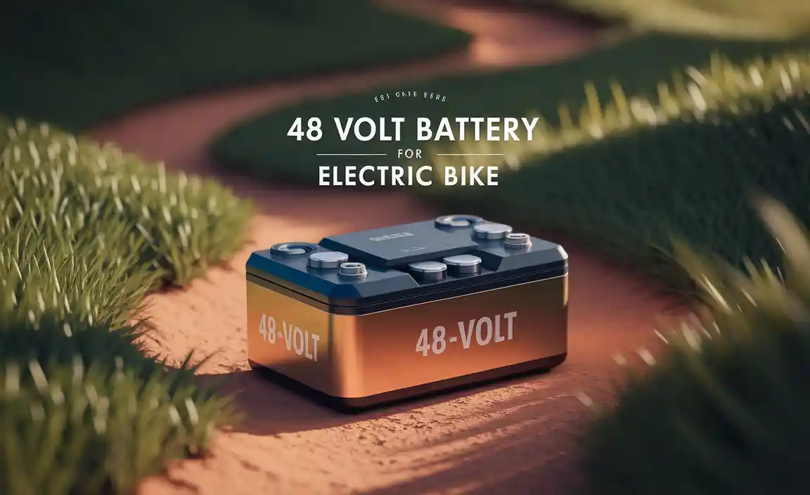 48 Volt Battery For Electric Bike
