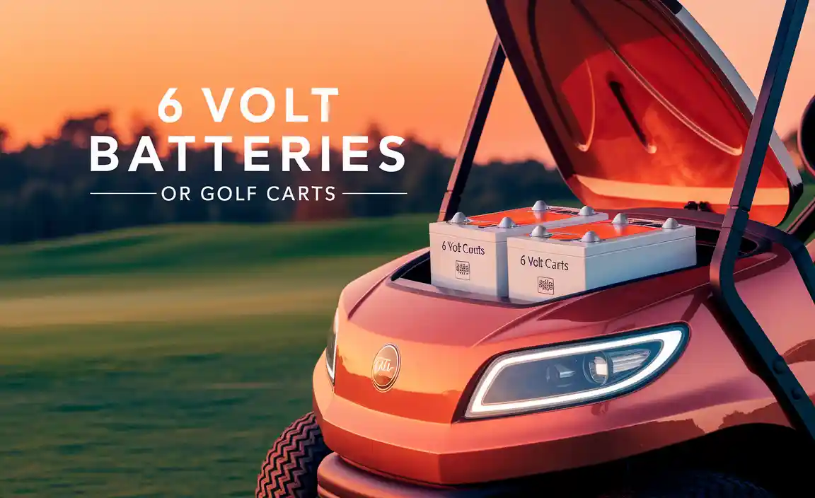 6 Volt Batteries For Golf Carts