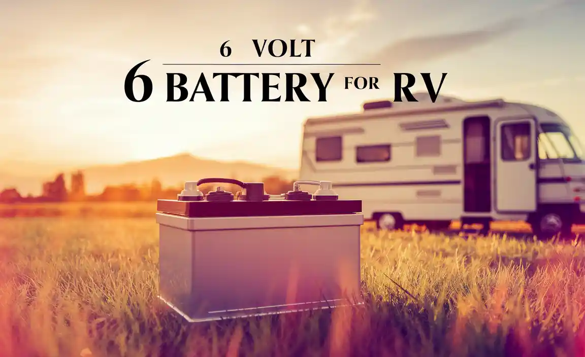 6 Volt Battery For Rv