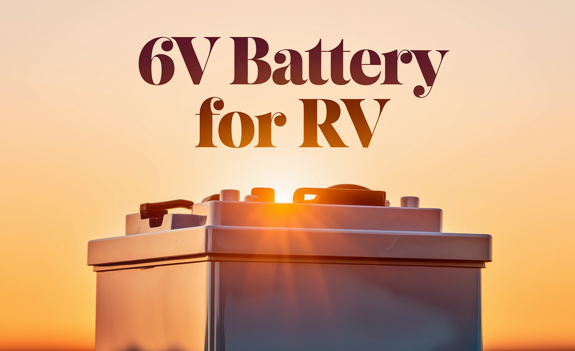 6V Battery For Rv