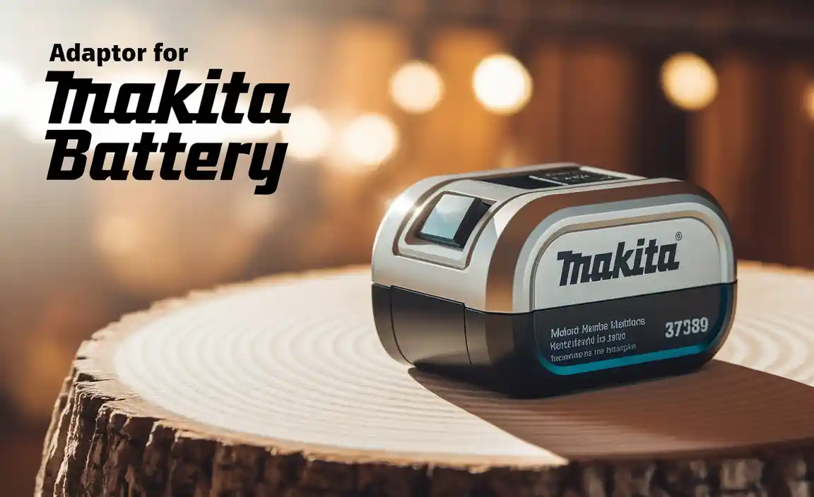 Adaptor For Makita Battery
