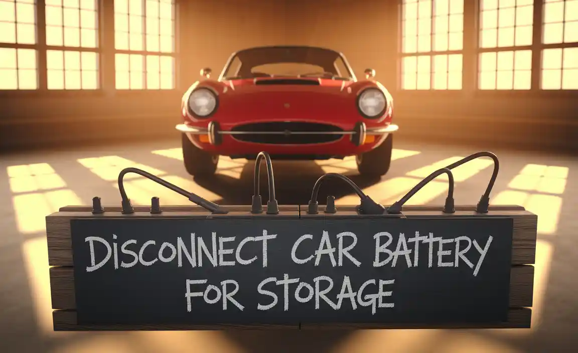 Additional Maintenance Tips for Stored Vehicles