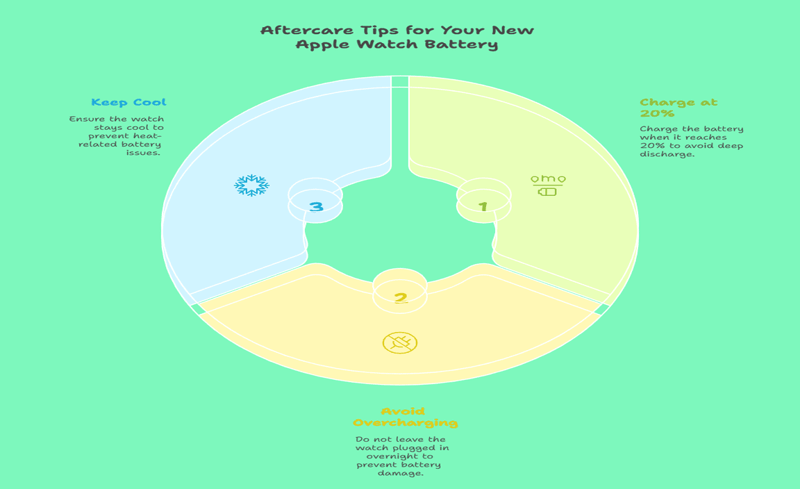 Aftercare Tips for Your New Apple Watch Battery