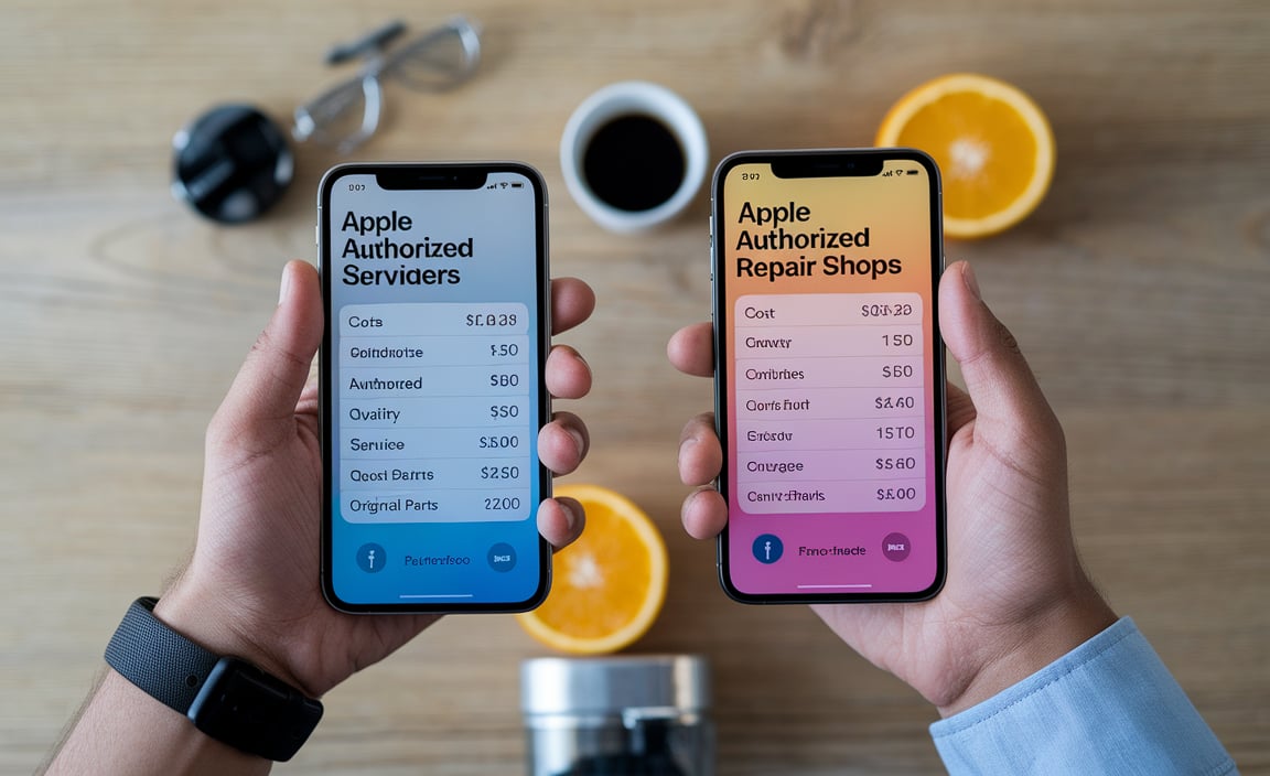 Apple Authorized Service Providers vs. Third-Party Repair Shops