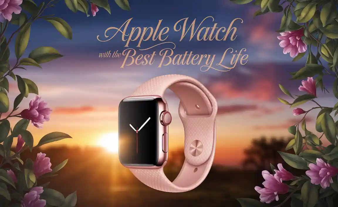 Apple Watch With The Best Battery Life