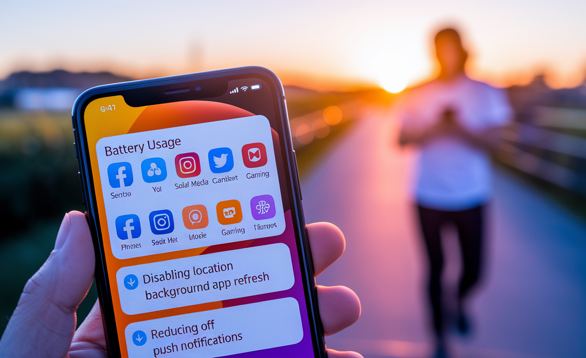 Apps and Features That Drain Battery Life