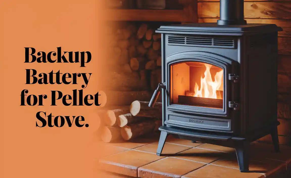 Backup Battery For Pellet Stove
