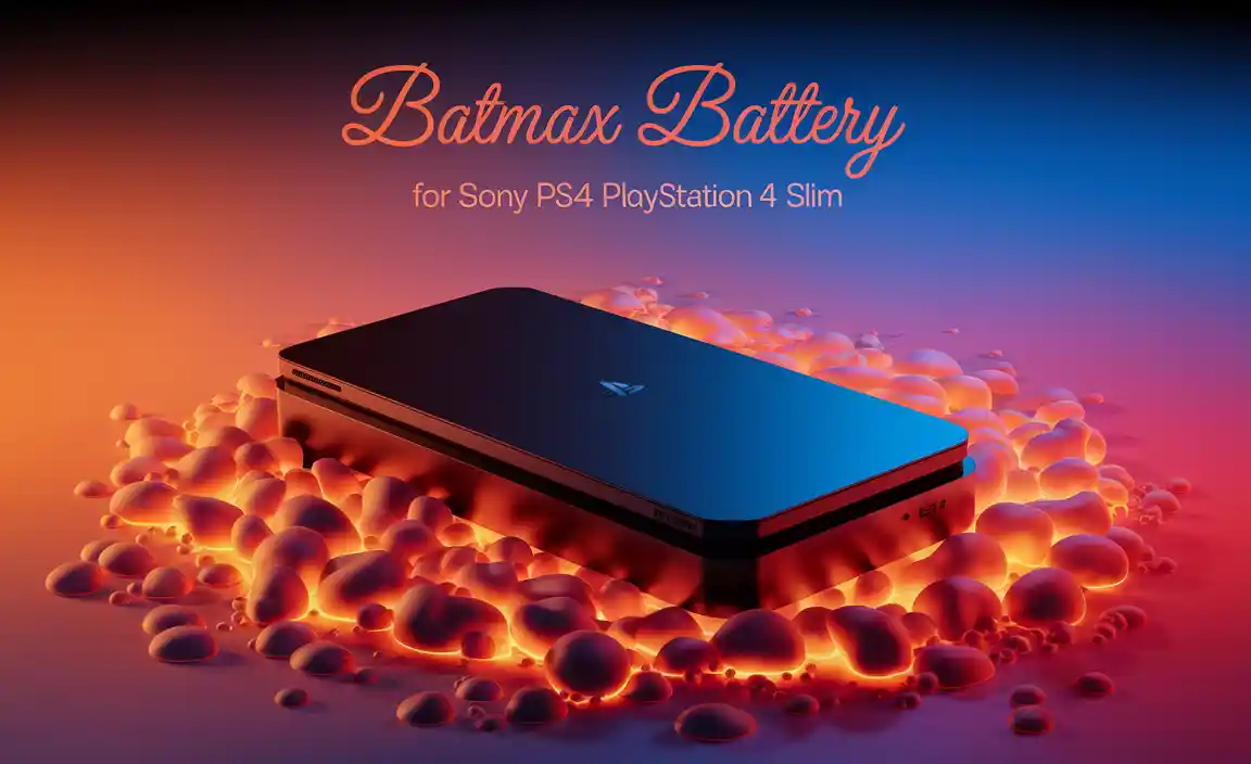 Batmax Battery For Sony Ps4 Playstation 4 Slim
