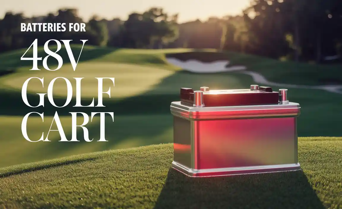 Batteries For 48V Golf Cart