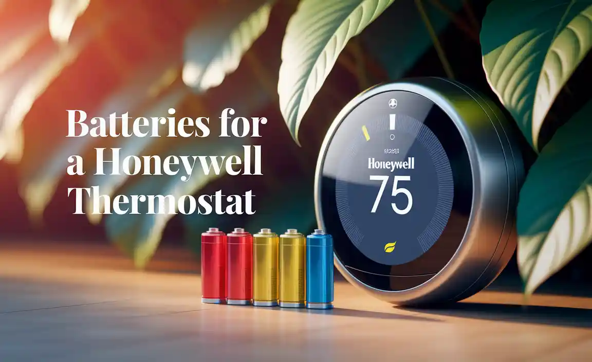 Batteries For A Honeywell Thermostat