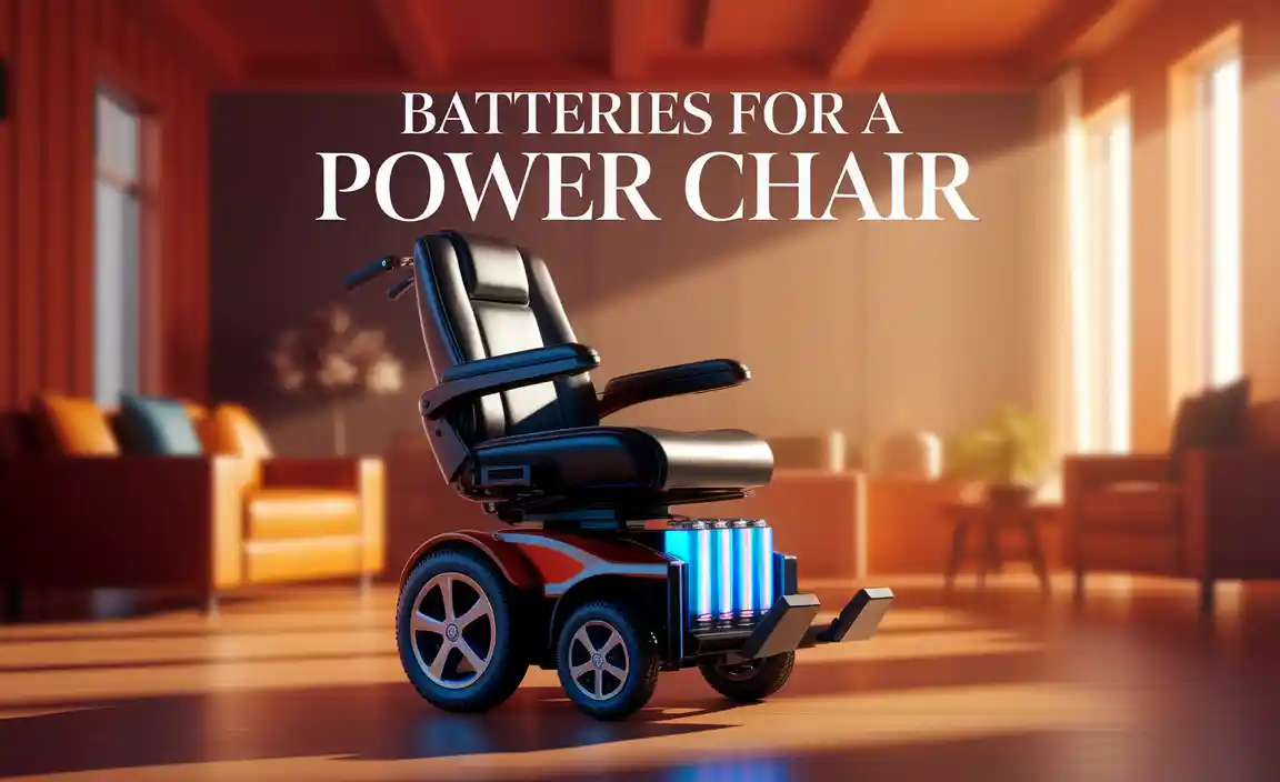 Batteries For A Power Chair