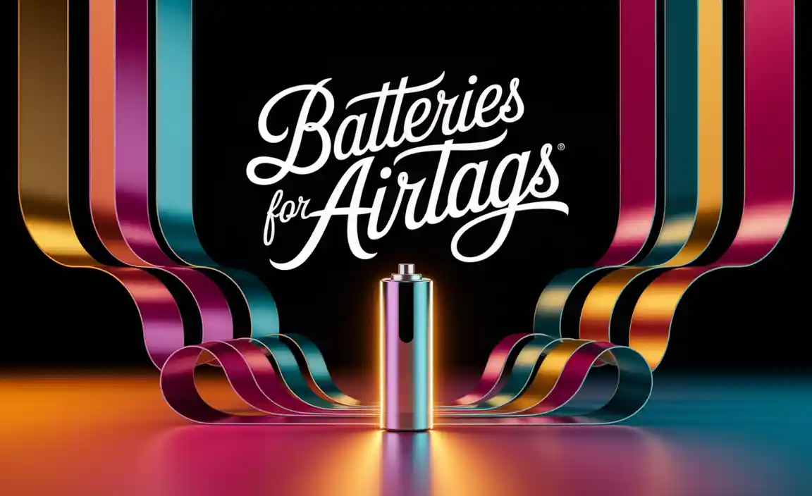 Batteries For Airtags