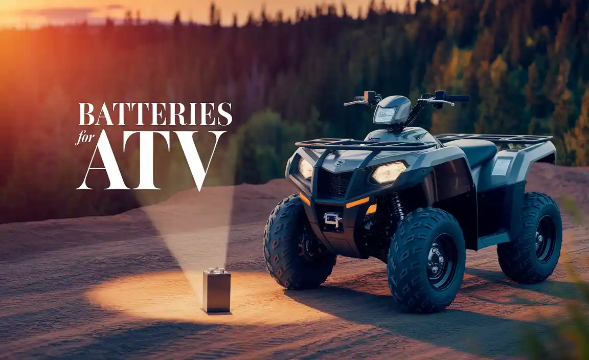 Batteries For Atv