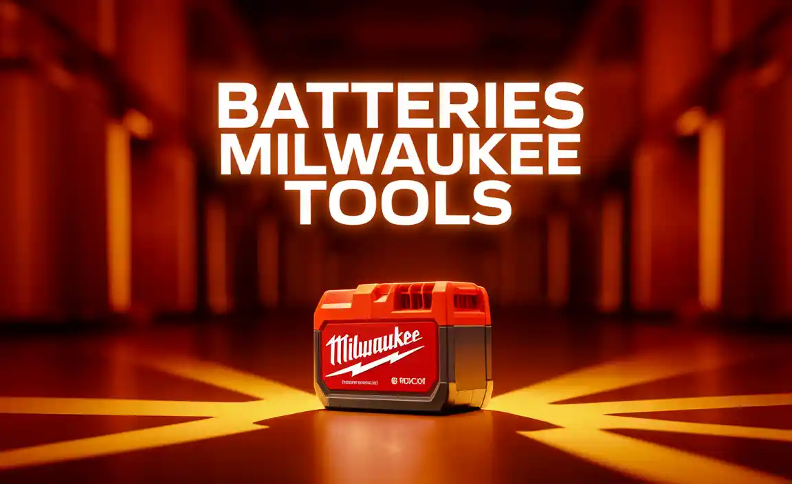 Batteries For Milwaukee Tools