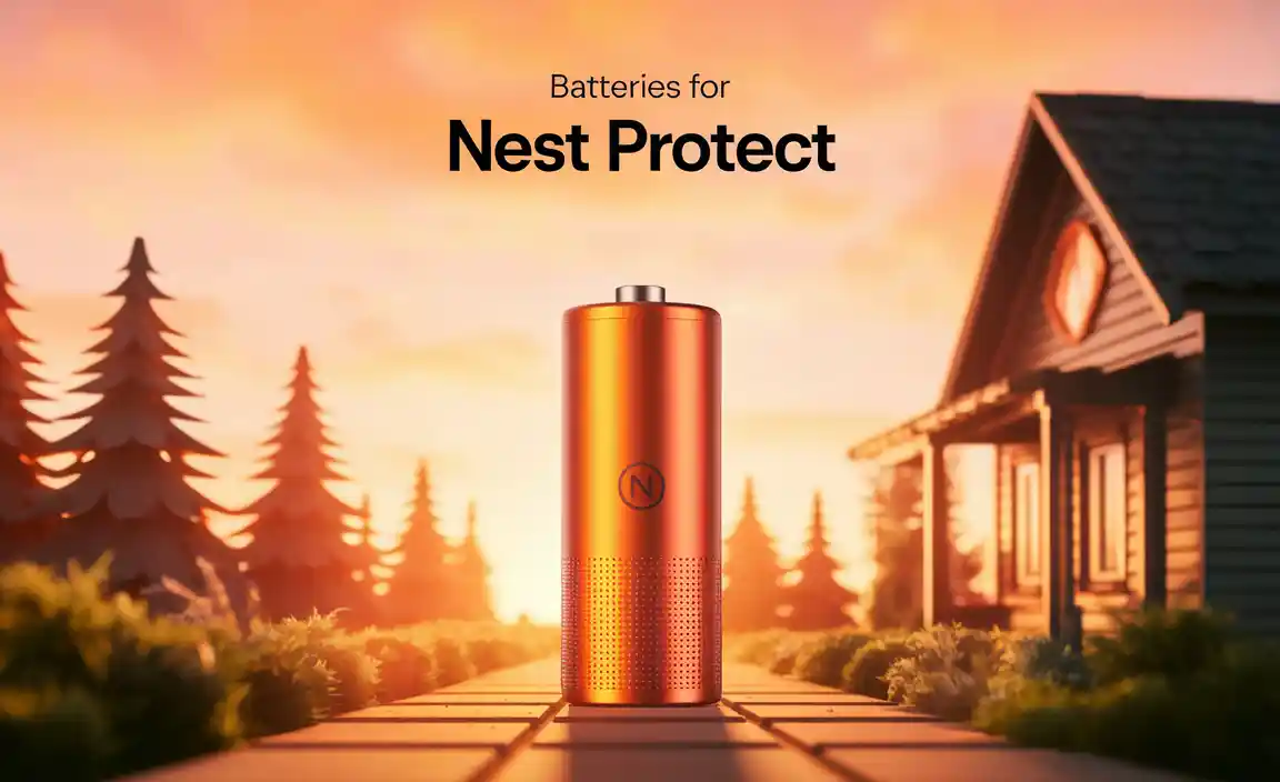 Batteries For Nest Protect