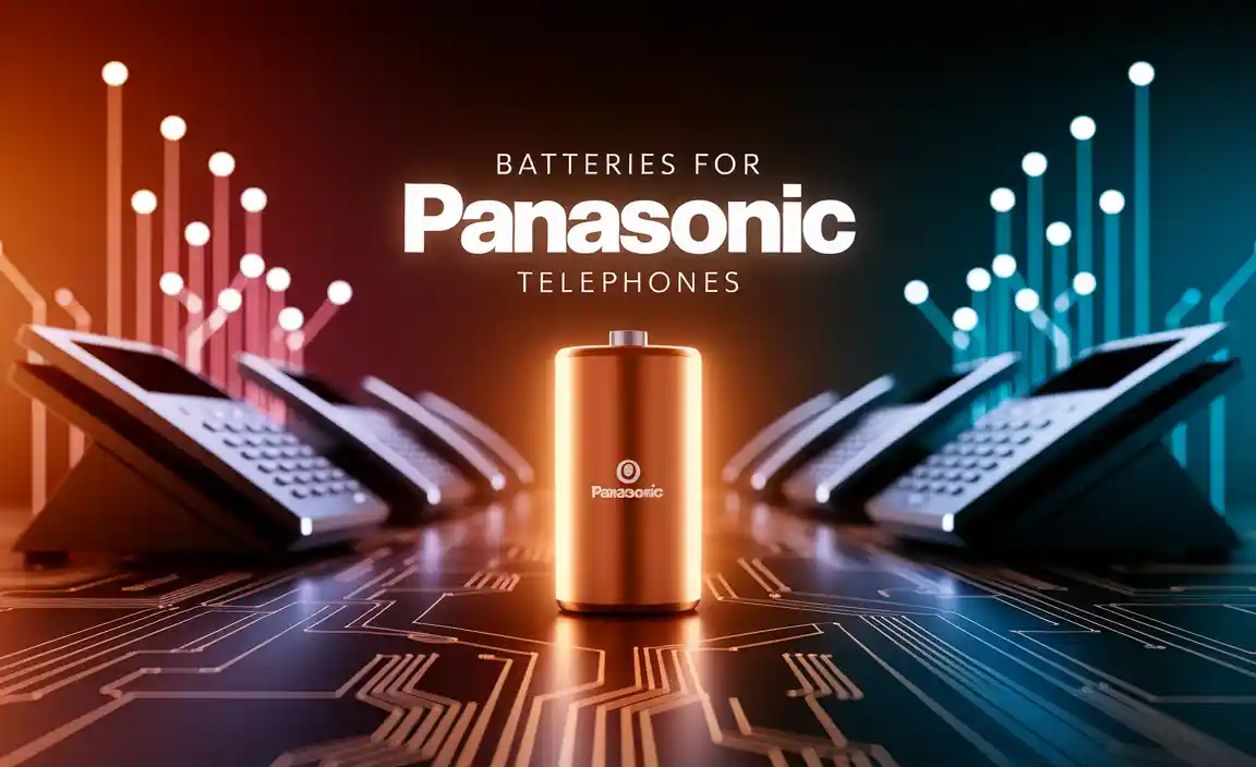 Batteries For Panasonic Telephones