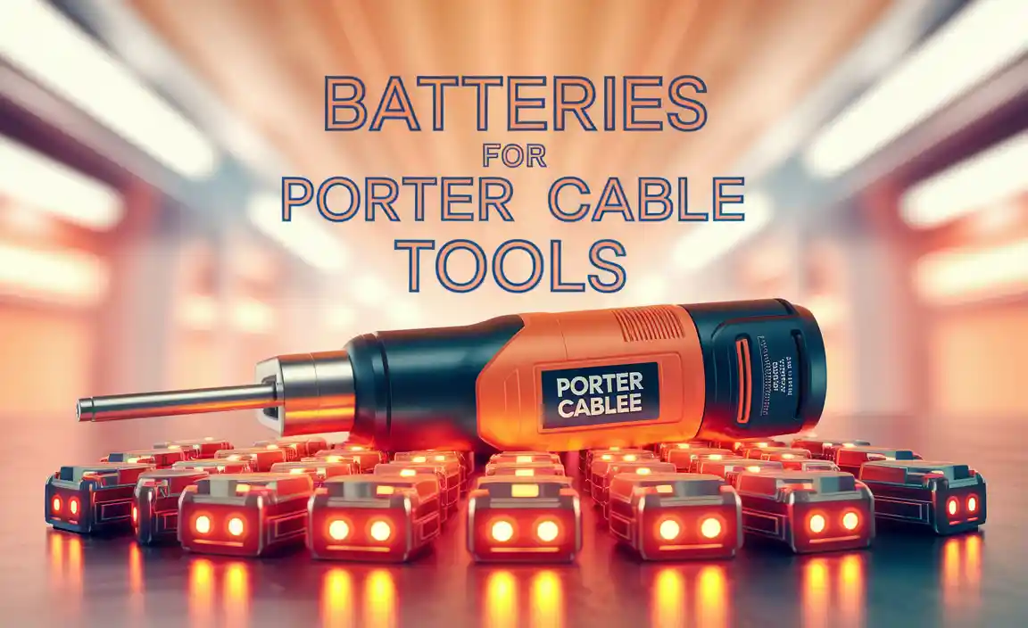 Batteries For Porter Cable Tools