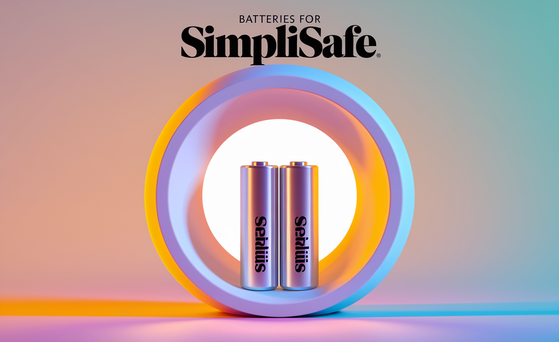 Batteries For Simplisafe