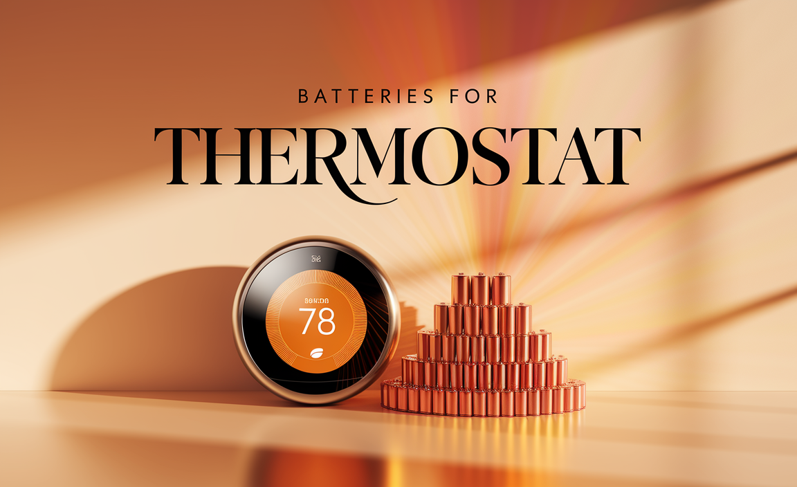 Batteries For Thermostat